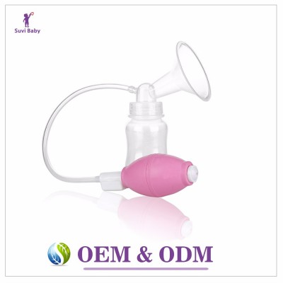 Odm bpa free baby milk nipple breast pump enlargement