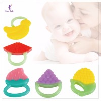 China wholesale bpa free silicone baby teething ring