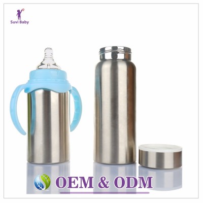 Waimaotong new design Baby Bottle Type fda free stainless steel water bottle