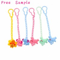 Animal Cartoon plastic Anti Lost Chain baby pacifier clip holder