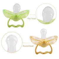 Safety Anti-dust Newborn Baby Pacifier Baby Silicone Pacifier Clip Close Infant Nipple Soother Baby Feeding Nipple Pacifier