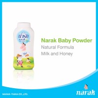 Baby Talcum Powder with Natural Formula - Milk and Honey